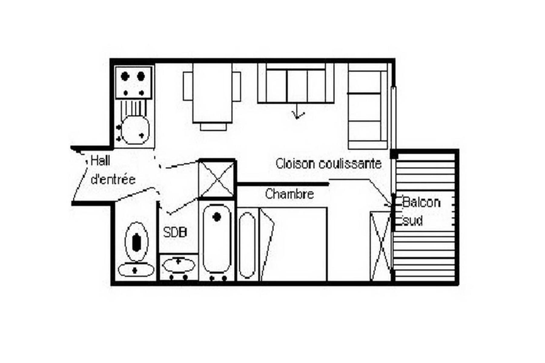 סן-מרטין-דה-בלוויל Residence Boedette D - Appartement Renove - Depart Et Retour Skis Aux Pieds - Balcon Mae-1214 מראה חיצוני תמונה